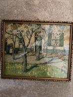 Gesigneerde aquarel louis W v Soest, Ophalen of Verzenden