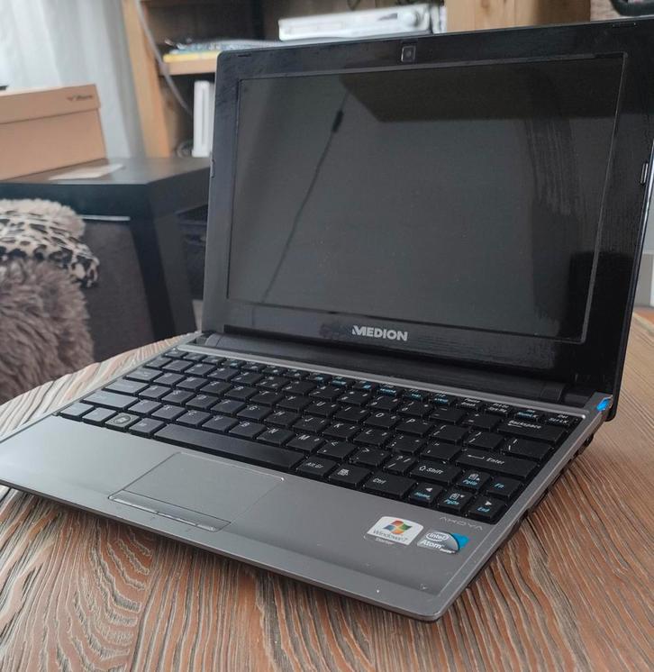 Medion Akoya E1228 Netbook - Intel Atom - Windows 7, Computers en Software, Windows Laptops, Gebruikt, 10 inch of minder, HDD