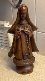 Vintage houten Theresia beeld, Antiek en Kunst, Ophalen of Verzenden