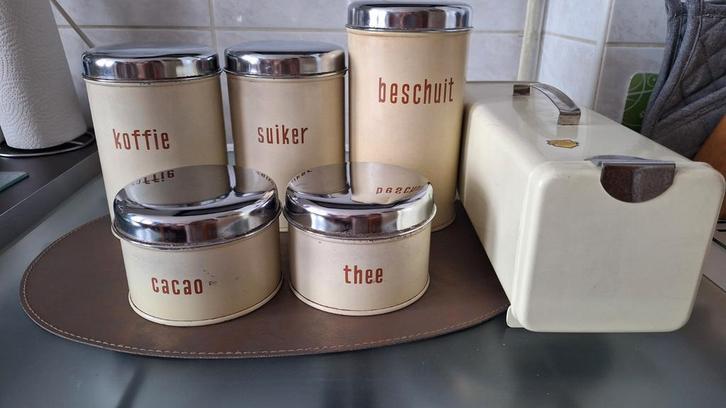 Brabantia voorraadset, Antiek en Kunst, Curiosa en Brocante, Ophalen of Verzenden