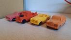 4 tomte laerdal auto's   !!  60s vinyl, Ophalen of Verzenden, Gebruikt