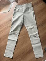 Zgan Ibana Colette leren broek Off White, Ophalen of Verzenden, Zo goed als nieuw, Wit