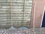 Tuin gereedschap bladherk, metalen schuiver,onkruidborstel, Ophalen, Gebruikt, Overige soorten