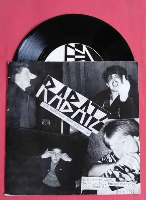 Rabatz / Inzest -EP 1985 (Rare DE Punk*), Cd's en Dvd's, Vinyl Singles, Single, 7 inch, Verzenden