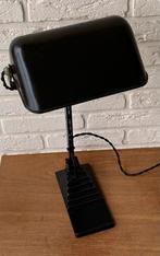 Art Deco gietijzer met bakeliet tafellamp notaris/bureaulamp, Gebruikt, 50 tot 75 cm, Ophalen of Verzenden, Art Deco