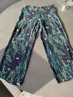 Blauw gebloemde Ameline broek, maat 40, Kleding | Dames, Broeken en Pantalons, Maat 38/40 (M), Ameline, Zo goed als nieuw, Lang
