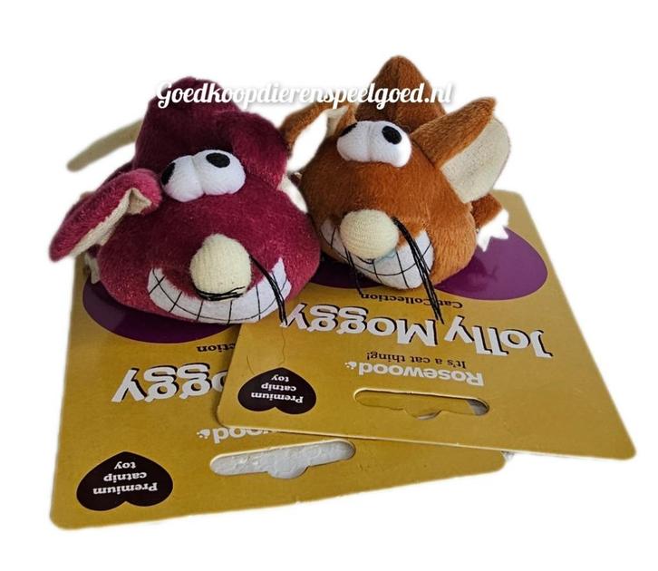 Kattenspeelgoed    "  Jolly Moggy speelmuis 23 cm  ", Dieren en Toebehoren, Kattenspeelgoed, Nieuw, Speelmuis, Ophalen of Verzenden