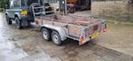 Aanhanger tandemas 2000 kg., Ophalen, Gebruikt