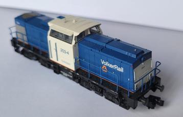 N-spoor Volker Rail BR203 locomotief  Fleischmann 721105 beschikbaar voor biedingen