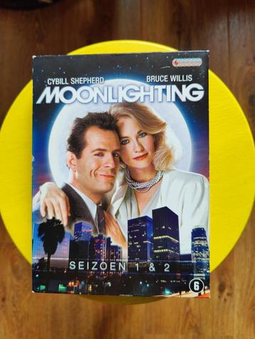 Moonlighting - DVD set - Seizoen 1+2 - Shepherd - Willis beschikbaar voor biedingen
