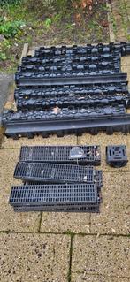 Lijngoot 9meter plastic.zgan., Tuin en Terras, Ophalen of Verzenden, Zo goed als nieuw, Kunststof