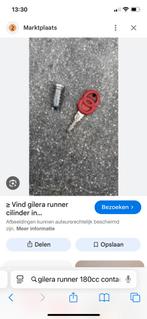 Gezocht 180cc Runner contact slot 2sleutels, Ophalen of Verzenden, Zo goed als nieuw, Benzine, Overige modellen