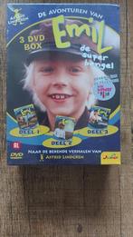 DVDbox Emil - de superbengel - 3 dvds, Cd's en Dvd's, Dvd's | Kinderen en Jeugd, Avontuur, Alle leeftijden, Ophalen of Verzenden