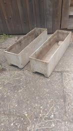 Originele Willy Guhl jardinières/ planters PRIJS P.S., Ophalen, Rechthoekig, 60 tot 100 cm, Minder dan 30 cm