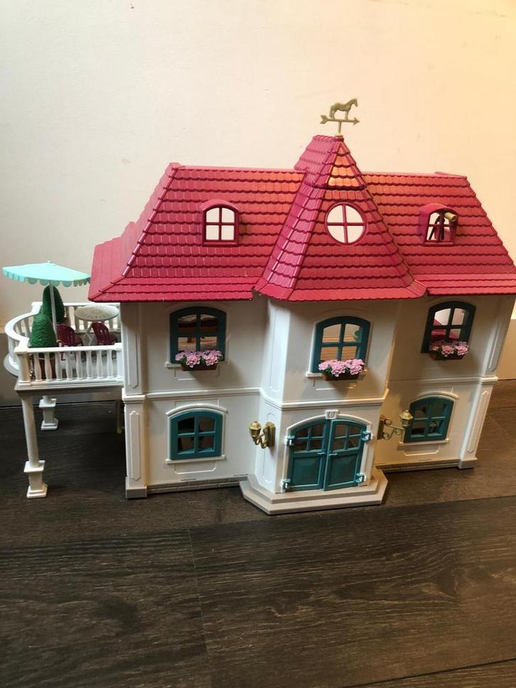 Schleich HORSE CLUB 42551 Lakeside manege met stallen, Verzamelen, Speelgoed, Zo goed als nieuw, Ophalen of Verzenden