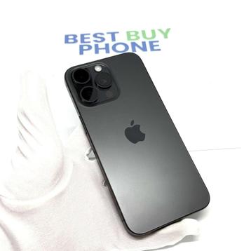iPhone 15 Pro Max 512GB zwart /zeer net /91% batt /garantie beschikbaar voor biedingen