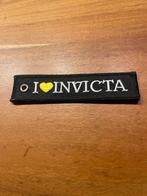 Carnaval Embleem Invicta, Ophalen of Verzenden, Zo goed als nieuw, Zwart, Effen