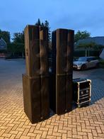 Electro voice tour x speakers, versterkers, prosesor, hoesn, Zo goed als nieuw, Complete surroundset, 120 watt of meer, Ophalen