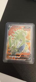 Tyranitar V - 154/163 - Battle Styles, Hobby en Vrije tijd, Verzamelkaartspellen | Pokémon, Ophalen, Zo goed als nieuw, Losse kaart