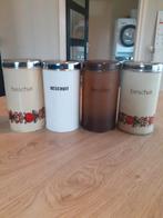 Diverse vintage voorraadblikken voor beschuit., Verzamelen, Blikken, Ophalen of Verzenden, Gebruikt, Overige