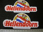 2x sticker avonturenpark hellendoorn logo papegaai piraat, Verzamelen, Stickers, Verzenden, Zo goed als nieuw, Bedrijf of Vereniging