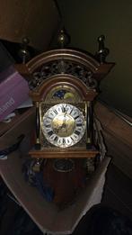 Antieke Wandklok met Maanfase, Ophalen of Verzenden
