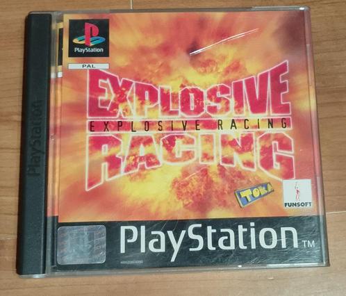 Explosive Racing PS1 - RARE PLAYSTATION ONE GAME!!, Spelcomputers en Games, Games | Sony PlayStation 1, Gebruikt, Racen en Vliegen