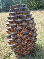 Grote Des Pots Dennenappel Vaas, Overige kleuren, Aardewerk of Porselein, Ophalen of Verzenden, Zo goed als nieuw