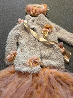 Carnaval dames jas, rok en haarband., Kleding | Dames, Carnavalskleding en Feestkleding, Ophalen of Verzenden, Zo goed als nieuw