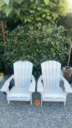 2 relax tuinstoelen van kunststof, Tuin en Terras, Tuinstoelen, Ophalen of Verzenden, Zo goed als nieuw, Kunststof