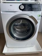 wasmachine AEG, Ophalen of Verzenden, Zo goed als nieuw, Energieklasse A of zuiniger, 85 tot 90 cm