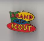 Scouting pin Brand New Scout, Verzamelen, Gebruikt, Niet vindbaar, Niet vindbaar, Speldje of Pin