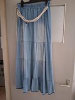 Nieuwe stroken rok maat s/m lengte 94 cm., Ophalen of Verzenden, Zo goed als nieuw, Blauw, Onder de knie