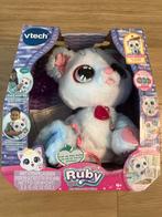 VTech Ruby Glittertattoo Kitten in doos!, Ophalen, Zo goed als nieuw, Poes