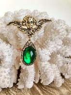 Vintage engel broche, Ophalen of Verzenden, Gebruikt, Overige materialen