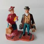 Kerstfiguur travelling couple voor Kerstdorp, Ophalen of Verzenden