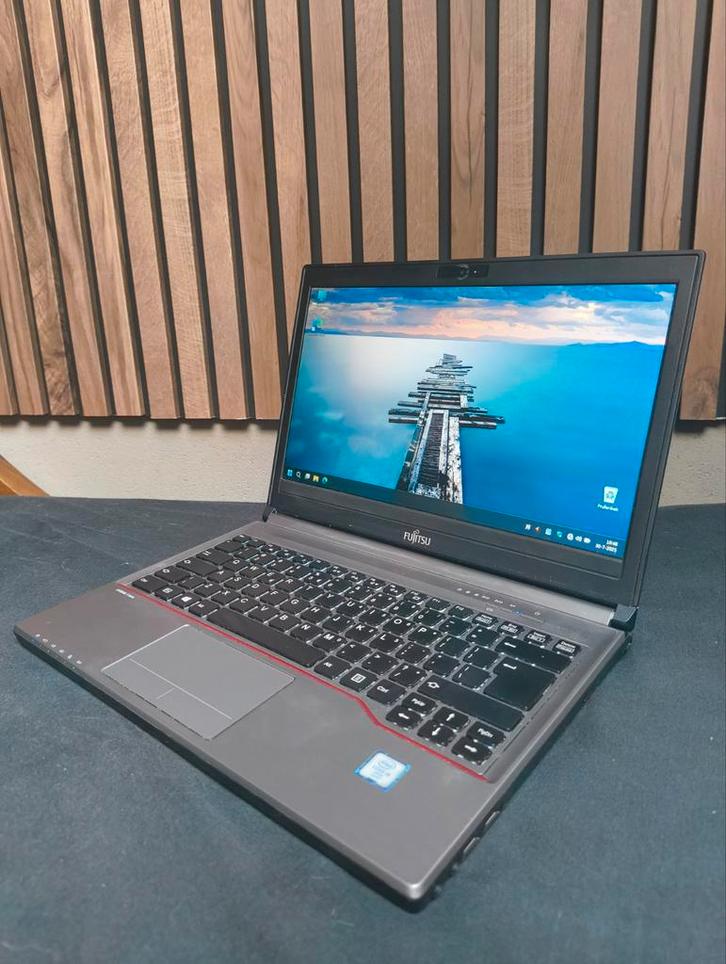 Betrouwbare Fujitsu Lifebook E-serie 13 inch Windows 11, Computers en Software, Windows Laptops, Gebruikt, 14 inch, SSD, 2 tot 3 Ghz
