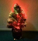 Kerstboompje,kleuren,Fiberglas,elektrisch,kerstboom,trafo, Ophalen of Verzenden, Nieuw
