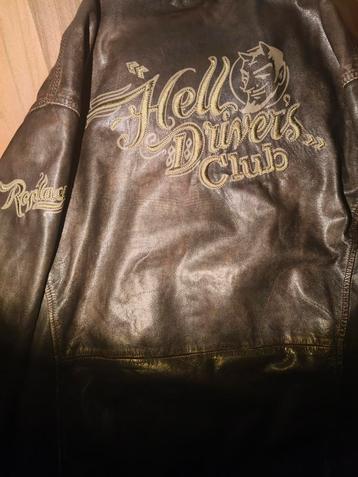 Replay leren jas beschikbaar voor biedingen