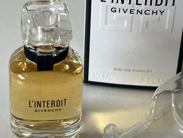 Givenchy L'Interdit 10ml parfum miniatuur beschikbaar voor biedingen