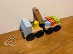 Ikea kraanwagen, Kinderen en Baby's, Speelgoed | Houten speelgoed, Ophalen of Verzenden, Gebruikt, Duw- of Trekspeelgoed