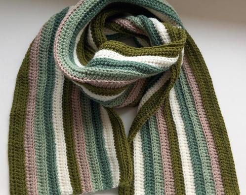 Gondas Creaties "spe-sjaal voor jou" gestreept, meer kleuren, Kleding | Dames, Mutsen, Sjaals en Handschoenen, Nieuw, Sjaal, Ophalen of Verzenden