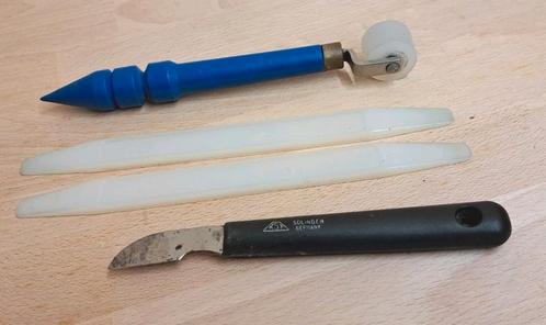 Glas-in-lood - setje gereedschap, Hobby en Vrije tijd, Overige Hobby en Vrije tijd, Gebruikt, Ophalen of Verzenden