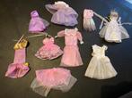 Vintage feeën prinses jurken Barbie Fleur Sindy tutu tulle, Ophalen of Verzenden, Gebruikt, Kleertjes
