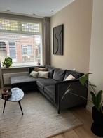 Velvet hoekbank rechts, Huis en Inrichting, Ophalen, Minder dan 75 cm, Hoekbank, Zo goed als nieuw