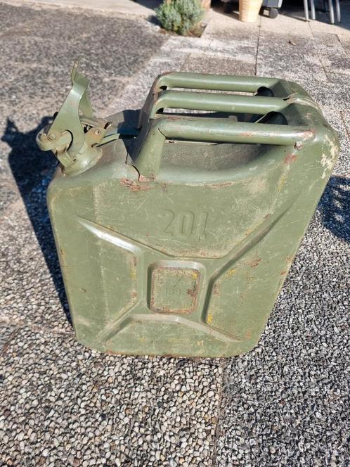 Vintage Jerrycan 20L - 1993 - Decoratie, Antiek en Kunst, Curiosa en Brocante, Ophalen