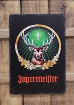Jagermeister logo hert kleur reclamebord van metaal wandbord, Verzamelen, Merken en Reclamevoorwerpen, Reclamebord, Info@deconoord.nl