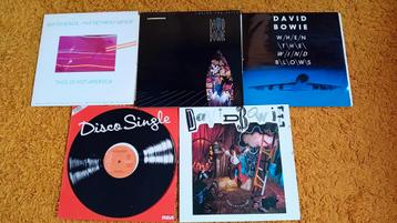 Verzameling / Collectie Maxi Singles David Bowie  beschikbaar voor biedingen