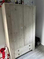 Jongenskamer met bed, kast en muurplankje, Huis en Inrichting, Ophalen, Gebruikt, 90 cm, Eenpersoons