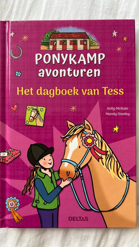 Ponykamp avonturen - het dagboek van Tess, Ophalen of Verzenden, Zo goed als nieuw, Fictie algemeen